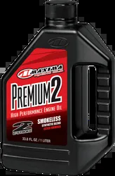 Maxima Premium 2 Semi Synthetic 2T Engine Motor Oil 1 Liter 2 Stroke