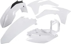 Acerbis Plastic Fender Body Kit White Black