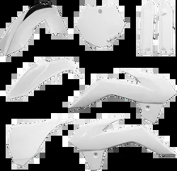 Acerbis Complete Plastic Fender Body Kit White