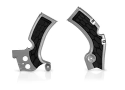 ACERBIS X Grip Frame Guards Silver Black