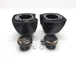 Front Rear Cylinder Jug Set 2008 Harley-Davidson Softail Custom FXSTC 2559