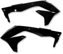 Acerbis Left Right Radiator Shrouds Black