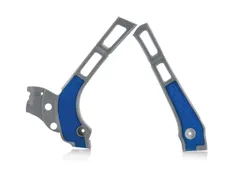 ACERBIS X Grip Frame Guards Silver Blue