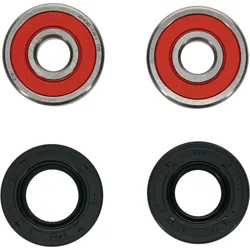 Pivot Works Premium Front Rear Wheel Bearing Kit for Kawasaki Yamaha 50-250