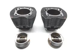 Front Rear Cylinder Jug Set 00 Harley Electra Ultra Classic EFI FLHTCUI 2685