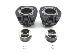 Front Rear Cylinder Jugs w Pistons 05 Electra Ultra Classic EFI FLHTCUI 2749A x