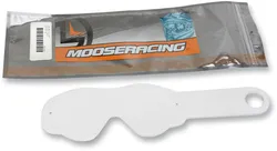 Moose Racing Qualifier Offroad Goggle Tear Offs Youth 10PK Clear