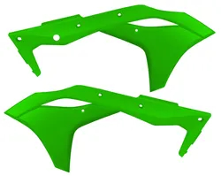 Acerbis Left Right Radiator Shrouds Green