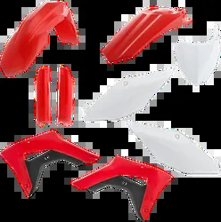 Acerbis Complete Plastic Fender Body Kit OE Red/White/Black