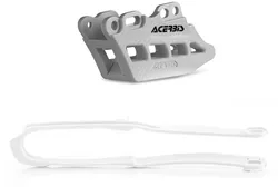ACERBIS Chain Guide And Slider 2.0 White Honda CRF250R CRF450R/X