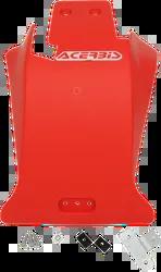 Acerbis Polypropylene Chassis Belly Skid Plate Red