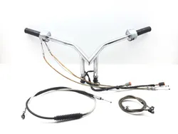 Handle Bars W Cables 2000 Harley-Davidson Dyna Wide Glide FXDWG 2864A x