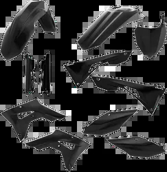 Acerbis Complete Plastic Fender Body Kit Black