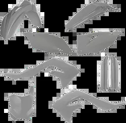 Acerbis Complete Plastic Fender Body Kit Grey