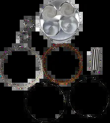 JE Piston Kit Rings Pins FSR STD 76.8mm Bore 13.8:1