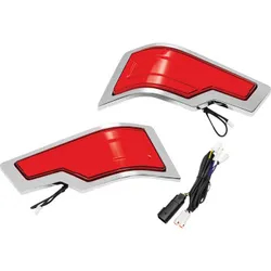 Kuryakyn Black Red Lens Tour Pak Rear Light