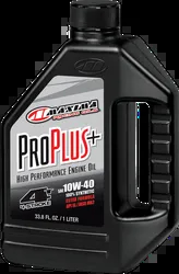 Maxima Pro Plus Synthetic 4T 10W40 Engine Motor Oil 1 Quart Liter