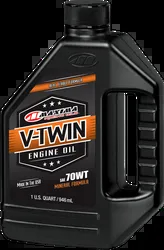Maxima V Twin 70W Mineral Engine Motor Oil 1 Quart Liter
