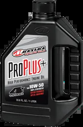 Maxima Pro Plus Synthetic 4T 10W50 Engine Motor Oil 1 Quart Liter