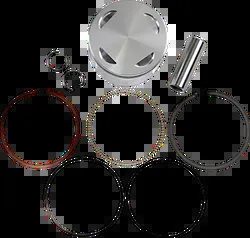 JE Piston Kit Rings Pins Round 2mm OB 102mm Bore 10.5:1