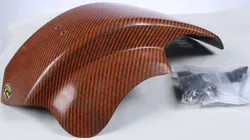 P3 Orange Carbon Fiber Frame Chassis Belly Skid Plate