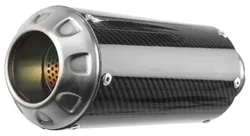 Hotbodies MGP II Slip-On Exhaust Muffler Tail Pipe Carbon SS