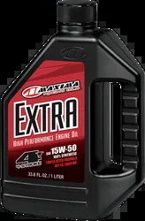 Maxima Extra High Performance 15W50 Synthetic 4T Engine Motor Oil 1 Liter Quart