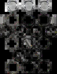 JE Piston Kit Rings Pins FSR STD 80mm Bore 9.5:1