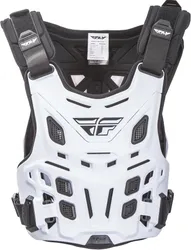 Fly Racing Adult White Revel Roost Chest Protector Guard Protector