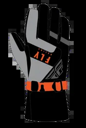Fly Racing Black Grey Orange Insulated Weatherproof Highland Gloves Mens XSmall