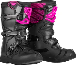 Fly Racing Black Pink Maverick Riding Boot Youth Size 2