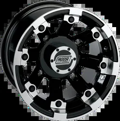 MU 393X Machined Front Wheel Assembly 12x7 4/110 4+3