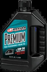 Maxima Premium High Performance 4T 5W30 Mineral Engine Motor Oil 1 Quart Liter