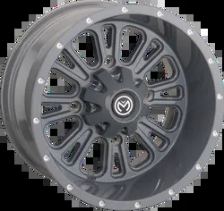 MU 399X Gray Rear Wheel Assembly 12x8 4/156 4+4