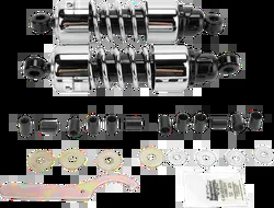 Progressive 412 Series Rear Shock Damper 14.25in Chrome NC