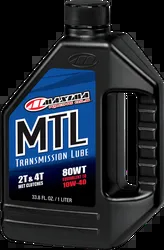 Maxima MTLR Transmission Gear Oil 80W 1 Liter Quart