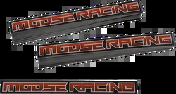 Moose Racing Corporate Decal 100 Pack 6 Orange Black