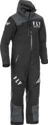 Fly Racing Black Grey Insulated Weatherproof Cobalt Monosuit Adult XXXLarge
