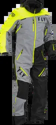 Fly Racing Black Grey Hi Viz Cobalt Shell Riding Monosuit Adult XLarge