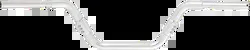 Arlen Ness 1.25in. 3-Way Adjustable Low-Pro Handlebar Chrome