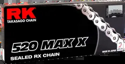 RK 520 Max X Drive Chain 100 Links RX Ring
