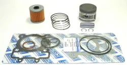 WSM Top End Piston Rebuild Kit .25mm Over 67.25mm for Kawasaki Bayou 220