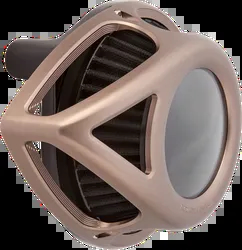 Arlen Ness Clear Tear Air Cleaner Filter Kit Titanium Anodized