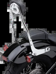 Cobra 14in Chrome Steel Detachable Backrest Kit