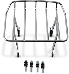 Cobra Chrome Big Ass Detachable Luggage Rack