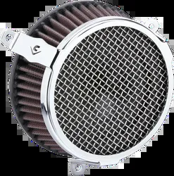 Cobra Chrome Plain Air Cleaner Filter Kit