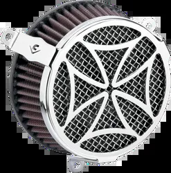 Cobra Chrome Cross Air Cleaner Filter Kit