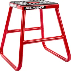 Fire Power Red Steel Aluminum Bike Lift Stand