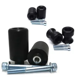 Shogun Standard Black Frame Sliders Engine Guards Full Kit