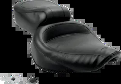 Mustang Black  2 Up Wide Touring 1pc Seat